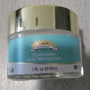 Hyaluronic Acid Moisturizer - Blue and Gold